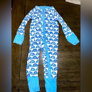 Little Sleepies Blue Rainbow